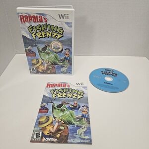 Rapalas Fishing‎ frenzy Wii - CIB